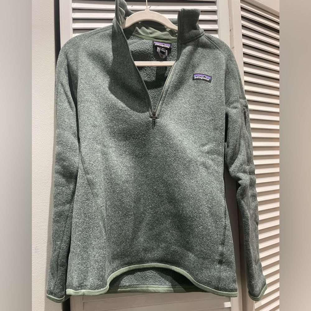 Patagonia W’s Better Sweater 1/4 Zip Sz M